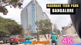 Bagmane tech park 4K Bangalore Mahadevapura [upl. by Meill795]