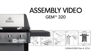 Gem 320 Assembly  Broil King [upl. by Gilbertine]