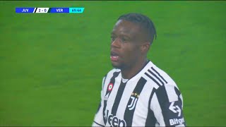 Denis Zakaria Juventus Debut vs Verona [upl. by Bravar]