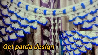 woolen door hanging l parda design hand work l door hanging crochet design woolencreations [upl. by Daht]