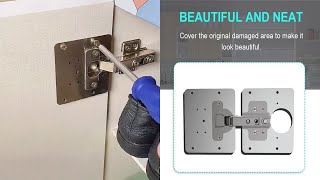 Hinge Side Plate Repair Piece review 2021  Does it work？ [upl. by Efeek]