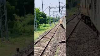 Train Track Change 💯💯🤔🤔 railway train trending indianrailways trainjourney railfans [upl. by Freda]