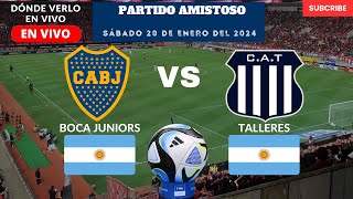 ⚽️Partido Amistoso⚽️Horarios y Dónde Ver EN VIVO Boca Juniors vs Talleres Partido de Verano 2024 [upl. by Mordy]