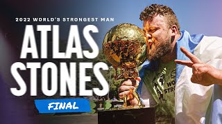 Atlas Stones  2022 Worlds Strongest Man FINAL [upl. by Anirdna402]