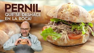 El pernil más jugoso que probarás en un sándwich l Sumito Estévez [upl. by Blockus]