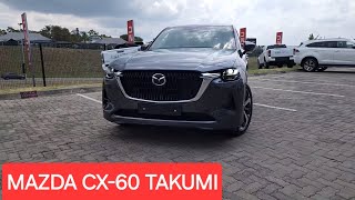 2024 Mazda CX60 33L Mild Hybrid TAKUMI  Features  Acceleration [upl. by Adelaja821]