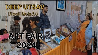 Art Fair 2024  Deepotsav Diwali Mela  sign language [upl. by Snook]