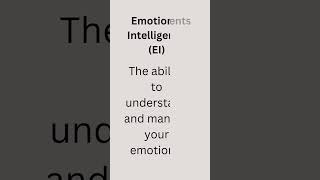 Understanding Emotional Intelligence emotionalintelligence [upl. by Hezekiah]