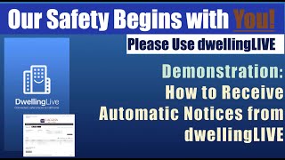 How to Receive Automatic Notices from dwellingLIVE [upl. by Jurkoic]