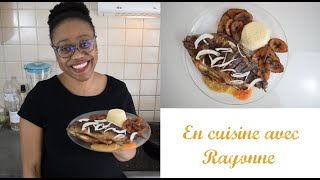 Recette poisson braisé sans four ni barbecue 😃 [upl. by Eelamme]