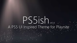 PS5ish v450 Showcase  A PS5 UI Inspired Theme [upl. by Tenom]