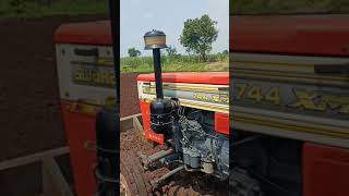 maschio virat 5 feet rotavator with swaraj 744 xm [upl. by Decca]