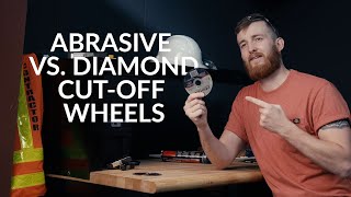 Abrasive CutOff Wheels vs Diamond CutOff WheelsBlades [upl. by Gaw]