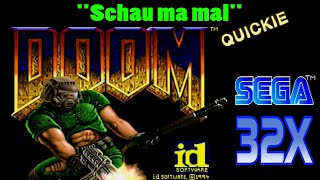 Doom Sega 32X quotSchau ma malquot Quickie [upl. by Hux]