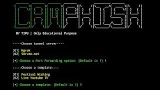 Camphish With Termux [upl. by Grani]