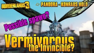 Borderlands 3  Vermivorous the Invincible spawn chance [upl. by Ohcirej929]