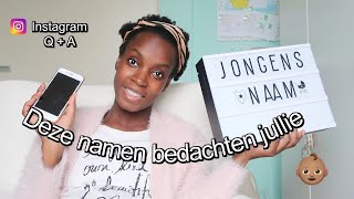 10 JONGENS BABYNAMEN DiE iK MISSCHiEN GA GEBRUiKEN 💙👶🏽🤰🏾 THE MILLENNIAL MOM [upl. by Llednav]