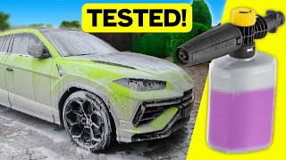 CHEAP karcher snow foam Lance tested with shocking results [upl. by Negaet]