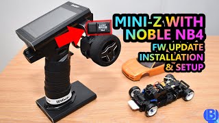 Tutorial MiniZ FHSS with Flysky Noble NB4  Firmware Update Installation amp Setup [upl. by Akiv843]