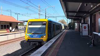 An Outbound X’trapolis train arriving at Ringwood Station heading to Belgrave [upl. by Bettye]