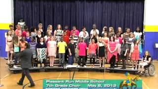 Pleasant Run Middle School Choir Concert [upl. by Nader]