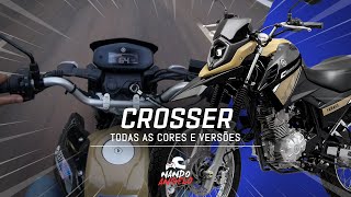 NOVA CROSSER 150 2023  PRIMEIRAS IMPRESSÕES 🔥 [upl. by Repard]