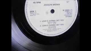 Jocelyn Brown  Loves gonna get you 1985 12quot Dance mix [upl. by Wade505]