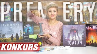 PREMIERY  DUŻY Kalendarz Nowości│SideQuest NEMESIS │Legendy Zachodu│Icaion │Ekspedycyje│Konkurs [upl. by Landel]