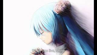 Hatsune Miku Dark  Epitaph of Seikilos English Subtitles [upl. by Rois94]