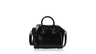 Givenchy Shiny Lord 4G Mini Antigona Logo Black [upl. by Tanhya]