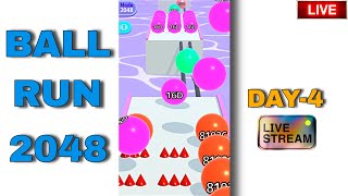 🔴 Ball Run 2048  Day6 live Gameplay 🔴  cutekilleryt Live shorts ytshort trending [upl. by Ahsaelat]