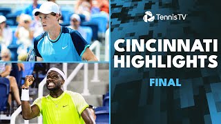 Jannik Sinner vs Frances Tiafoe For The Crown 🏆  Cincinnati 2024 Final Highlights [upl. by Dorothee556]