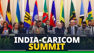 LIVE PM Modi attends IndiaCARICOM Summit in Georgetown Guyana [upl. by Cynthie]