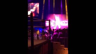 WWE LIVE 2014 MELBOURNE AUSTRALIA  FANDANDO ENTRANCE [upl. by Gibert]