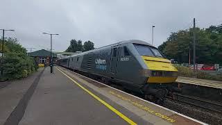 Chiltern Railways Class 68 Locomotive Departing Dorridge Station [upl. by Zampino]