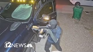 Armed thieves steal truck in West Valley [upl. by Akcirret]