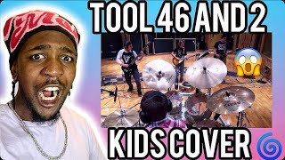 FIRST TIME HEARING Kids Cover 46 and 2 by Tool  O’Keefe Music Foundation REACTION [upl. by Nna]