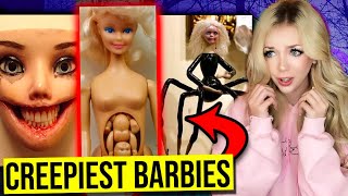 The CREEPIEST Barbies EVER MADEDO NOT BUY THESE BARBIES [upl. by Neerac]