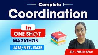 coordination compounds for csir netcoordination compounds in one shotcsir net 2023 crash course [upl. by Acinomaj]