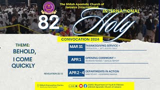 Day Session Wednesday April 32024  SACJ 82nd International General Convention 2024 [upl. by Vonni]