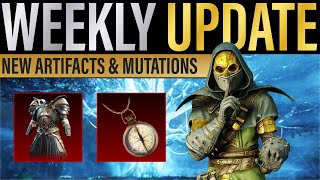 NEW WORLD New Artifacts to Farm Mutations for the week [upl. by Leunamesoj667]