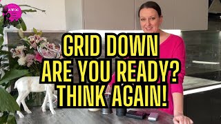 Get Ready for a Grid down Now  uk prepper  prepping [upl. by Ennayar]