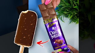 VIRAL DAIRY MILK ICE CREAM With a Twist 😋 30DaysDairyMilkChallenge Day 7 shorts [upl. by Iblehs144]