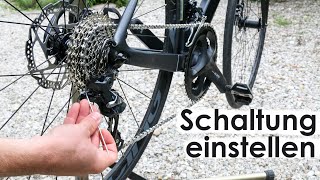 Rennrad Schaltung richtig einstellen  Alle wichtigen Schritte [upl. by Sension]