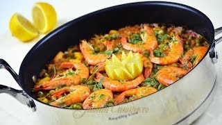 Paella cu fructe de mare  JamilaCuisine [upl. by Ytok113]