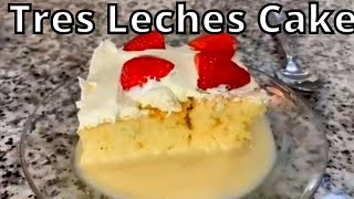 Super Easy Tres Leches Cake — Mari’s Cooking [upl. by Aire]