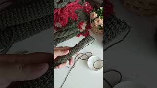 Argolas para trilho de mesa 💕 crochet centrodemesadecroche passoapassodecroche [upl. by Acquah]