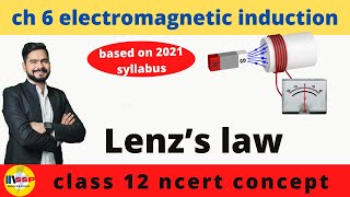 2 Lenz’s law  Electromagnetic Induction  class 12th physics  ssp sir [upl. by Eupheemia]