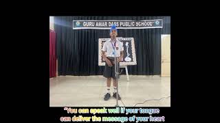 English Declamation Contest 2024 [upl. by Eceinert]