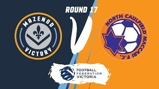 MATCH HIGHLIGHTS Mazenod Victory FC V North Caulfield FC [upl. by Anifur]